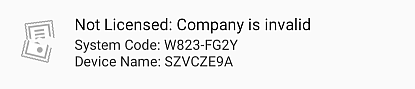 Invalid Company