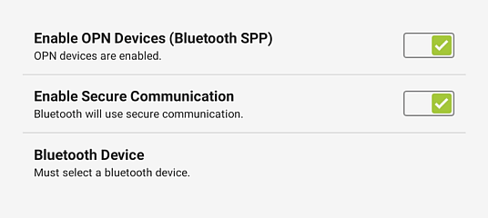 OPN2002 Settings