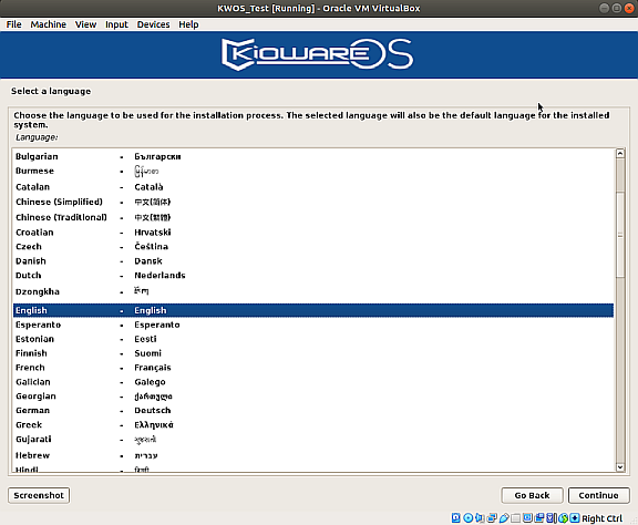 Virtual Machine Method, Choosing Language