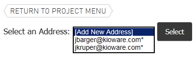 Kiosk Management, Utilities Tab, Edit Kiosk Notifications